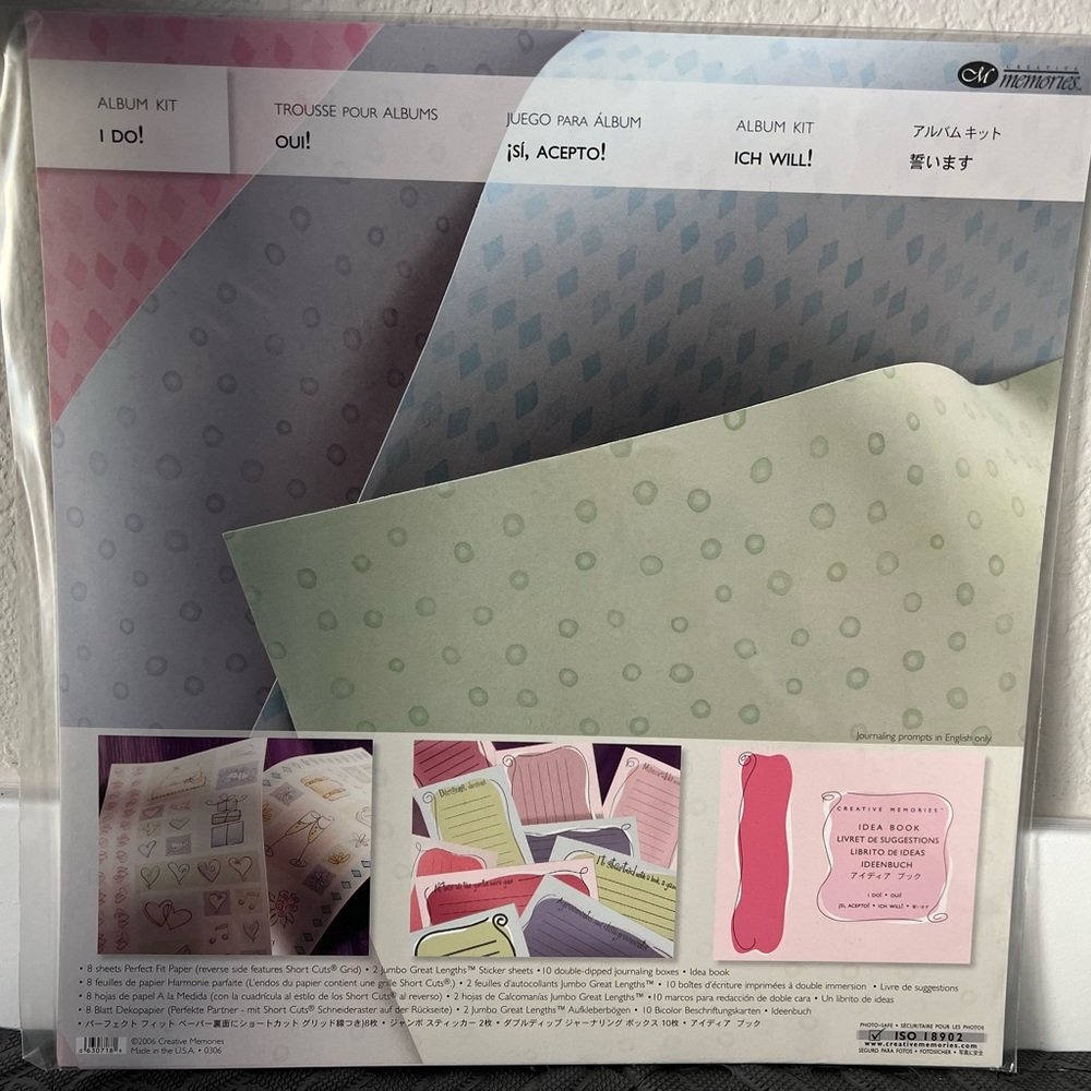 Creative Memories I Do Album Kit